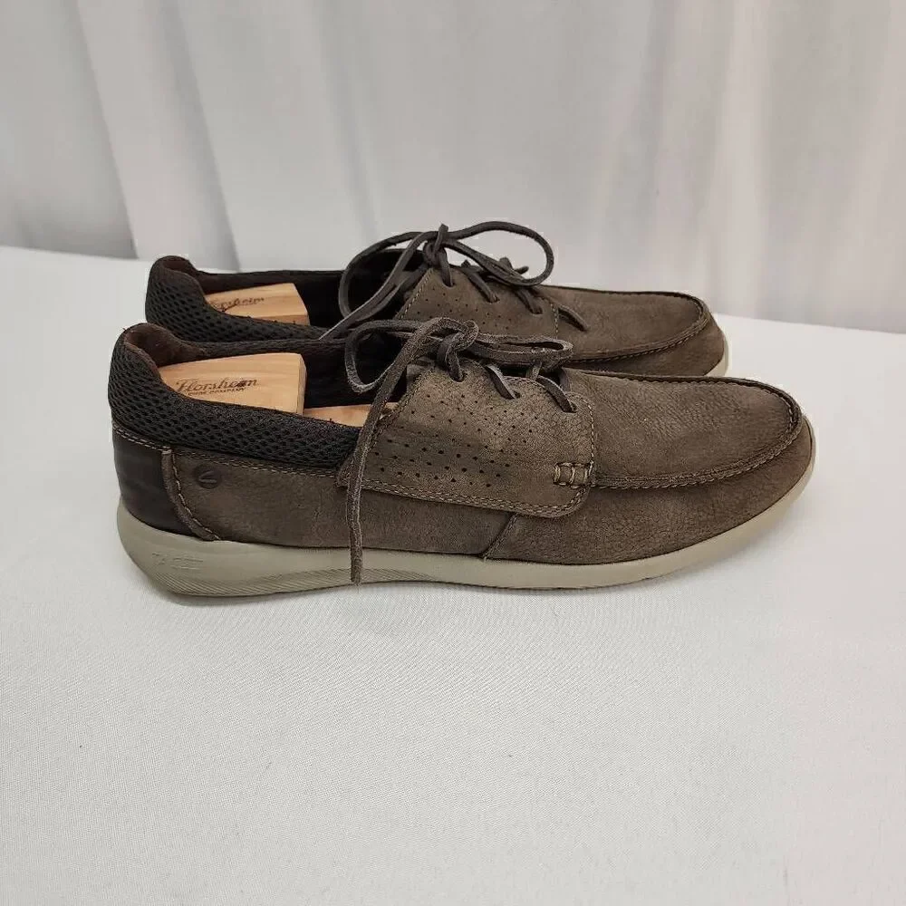 Clarks Men's Size 13 Gorwin Moc Sneaker Suede Comfort R